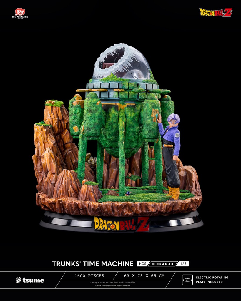 Résine / statue de Trunks' Time Machine Dragon Ball by Tsume