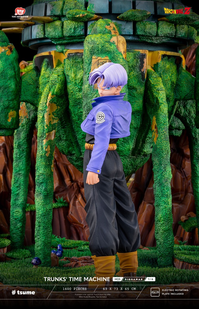 Résine / statue de Trunks' Time Machine Dragon Ball by Tsume