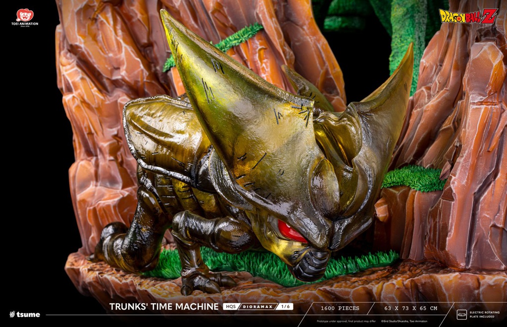 Résine / statue de Trunks' Time Machine Dragon Ball by Tsume