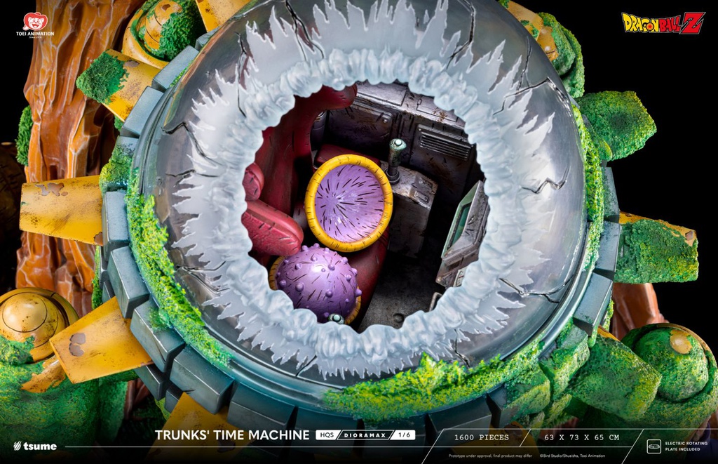 Résine / statue de Trunks' Time Machine Dragon Ball by Tsume