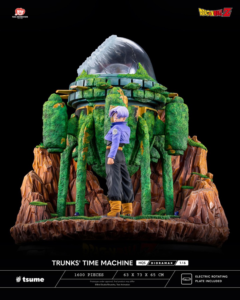 Résine / statue de Trunks' Time Machine Dragon Ball by Tsume