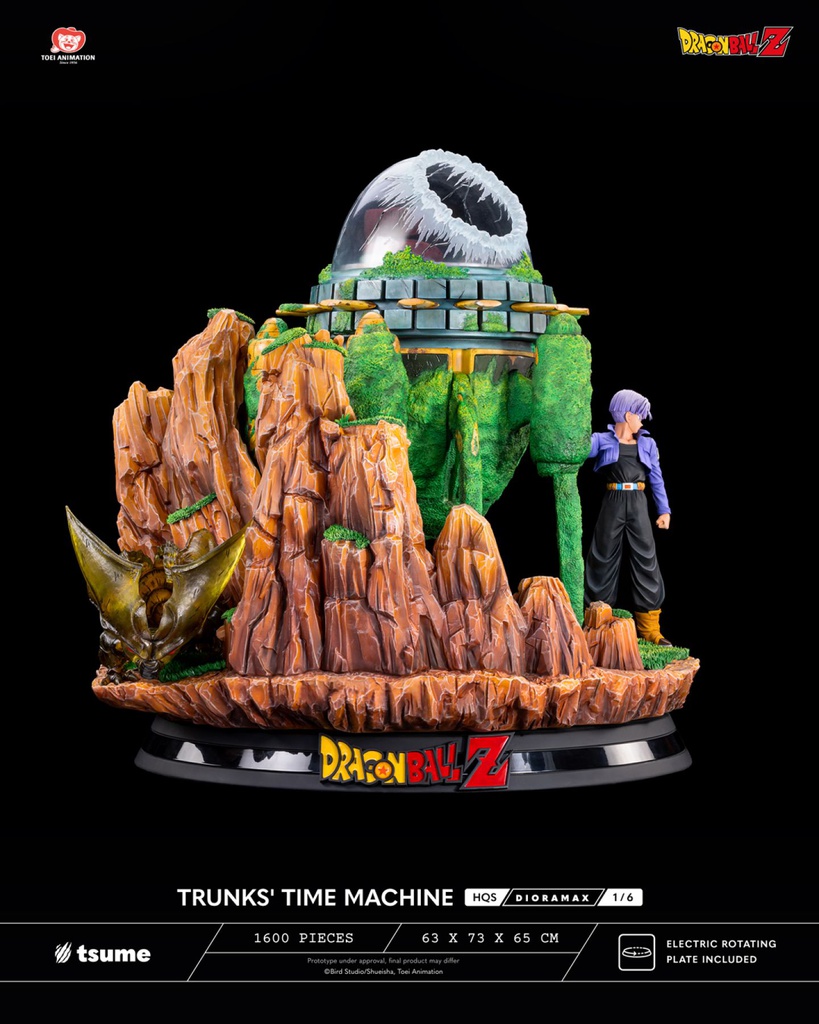 Résine / statue de Trunks' Time Machine Dragon Ball by Tsume