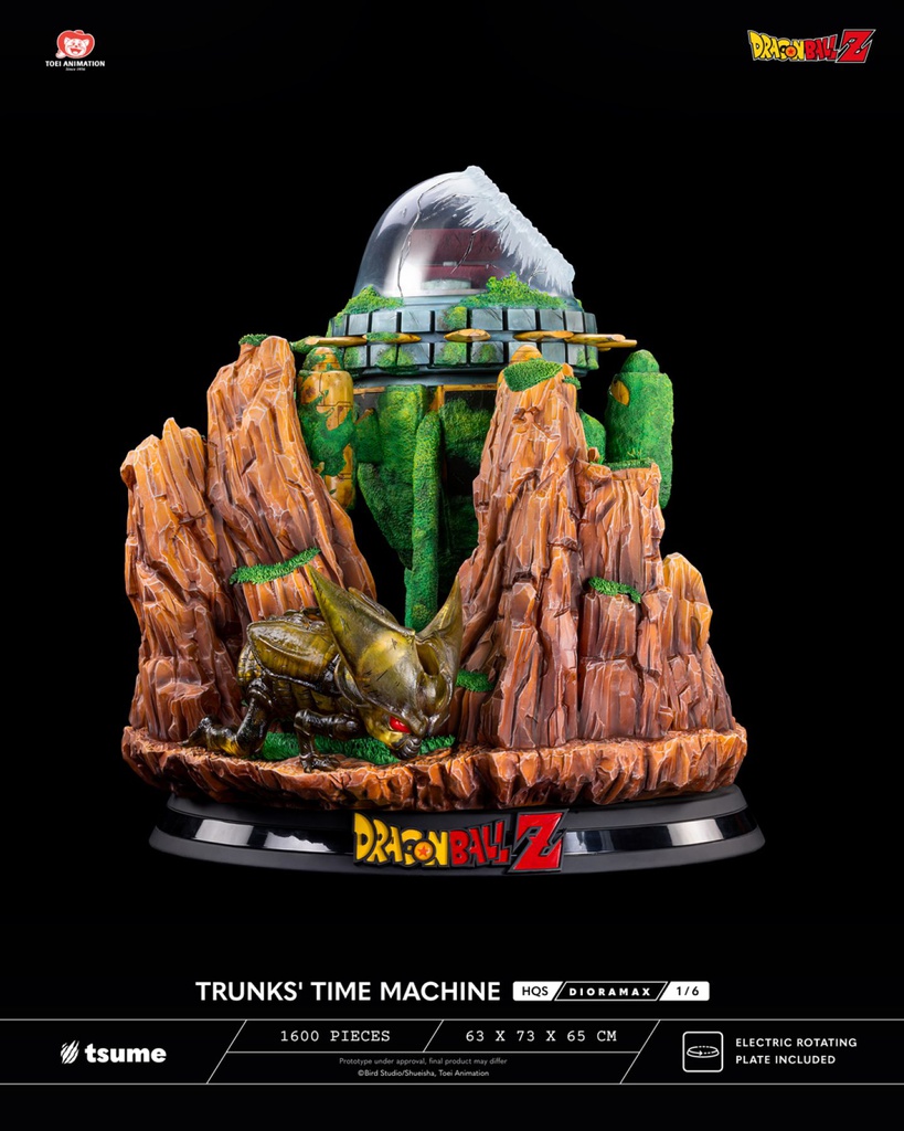 Résine / statue de Trunks' Time Machine Dragon Ball by Tsume