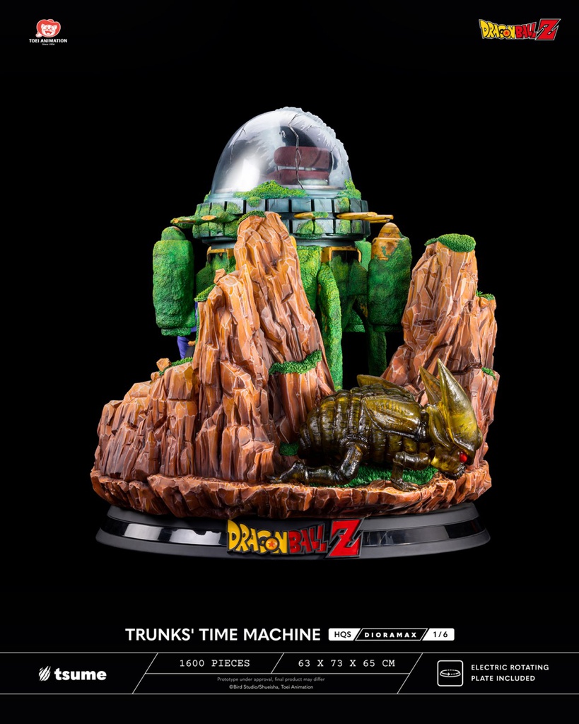 Résine / statue de Trunks' Time Machine Dragon Ball by Tsume