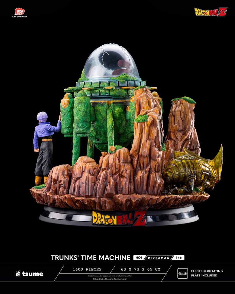 Résine / statue de Trunks' Time Machine Dragon Ball by Tsume