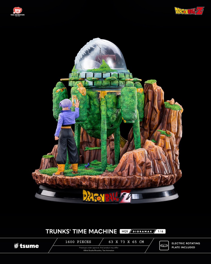 Résine / statue de Trunks' Time Machine Dragon Ball by Tsume