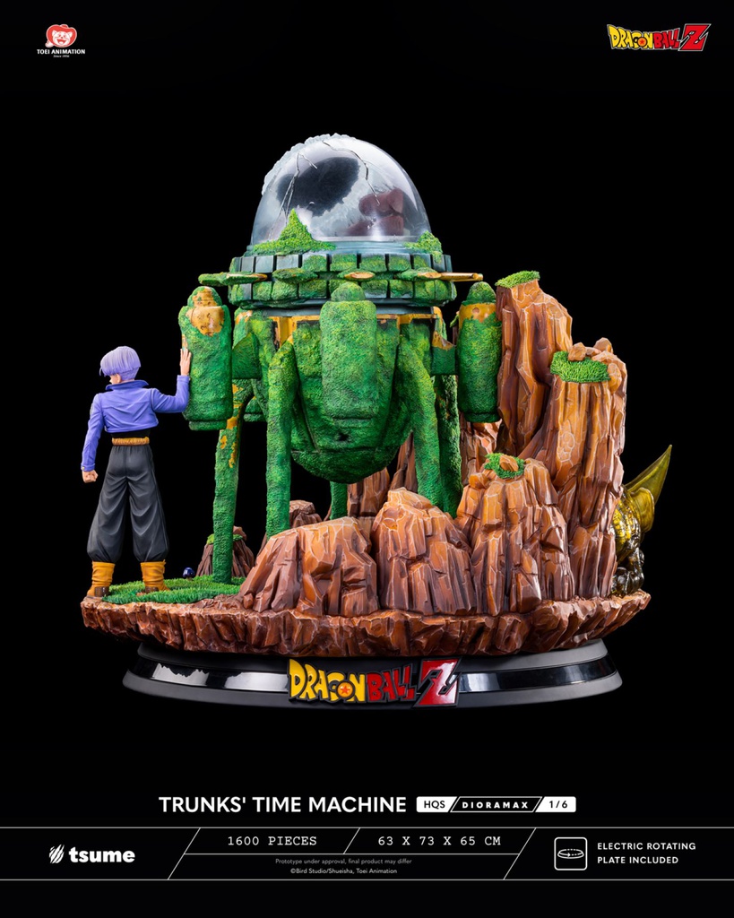 Résine / statue de Trunks' Time Machine Dragon Ball by Tsume