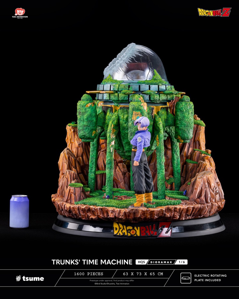 Résine / statue de Trunks' Time Machine Dragon Ball by Tsume