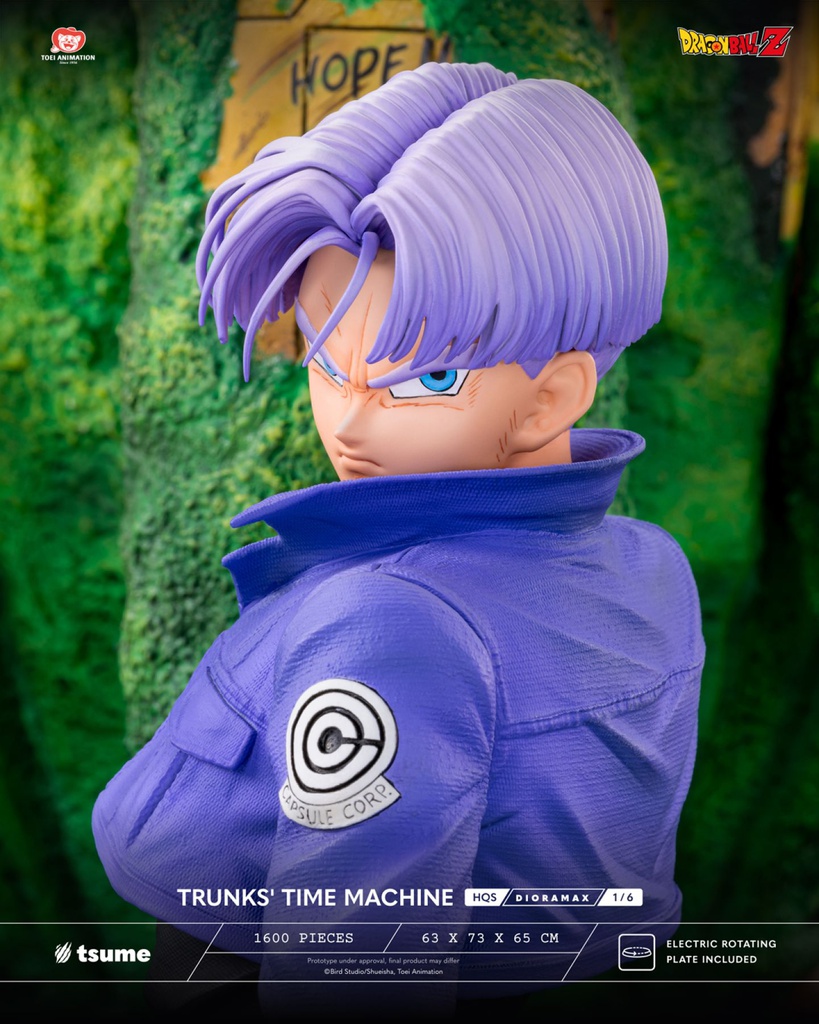 Résine / statue de Trunks' Time Machine Dragon Ball by Tsume