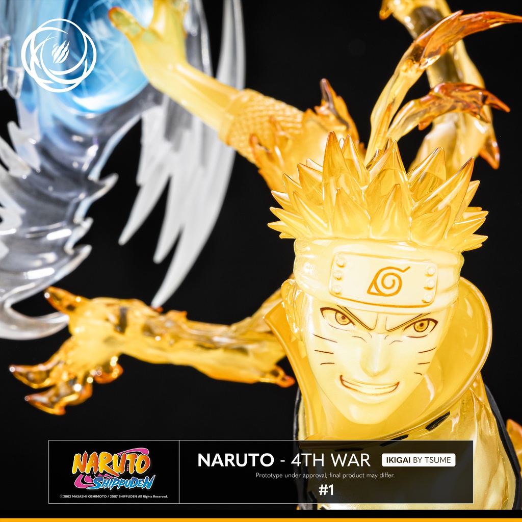 Résine / statue Ikigai by Tsume de Naruto Fourth Great Ninja War