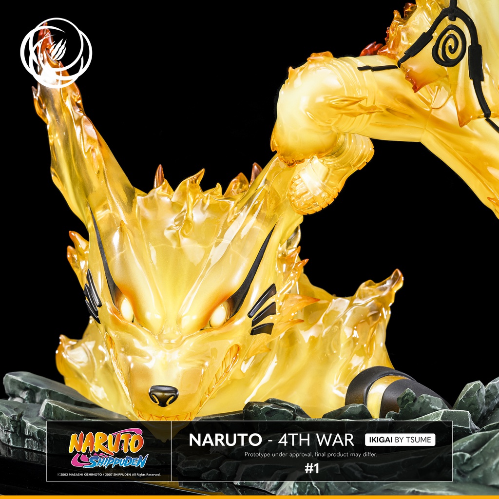 Résine / statue Ikigai by Tsume de Naruto Fourth Great Ninja War