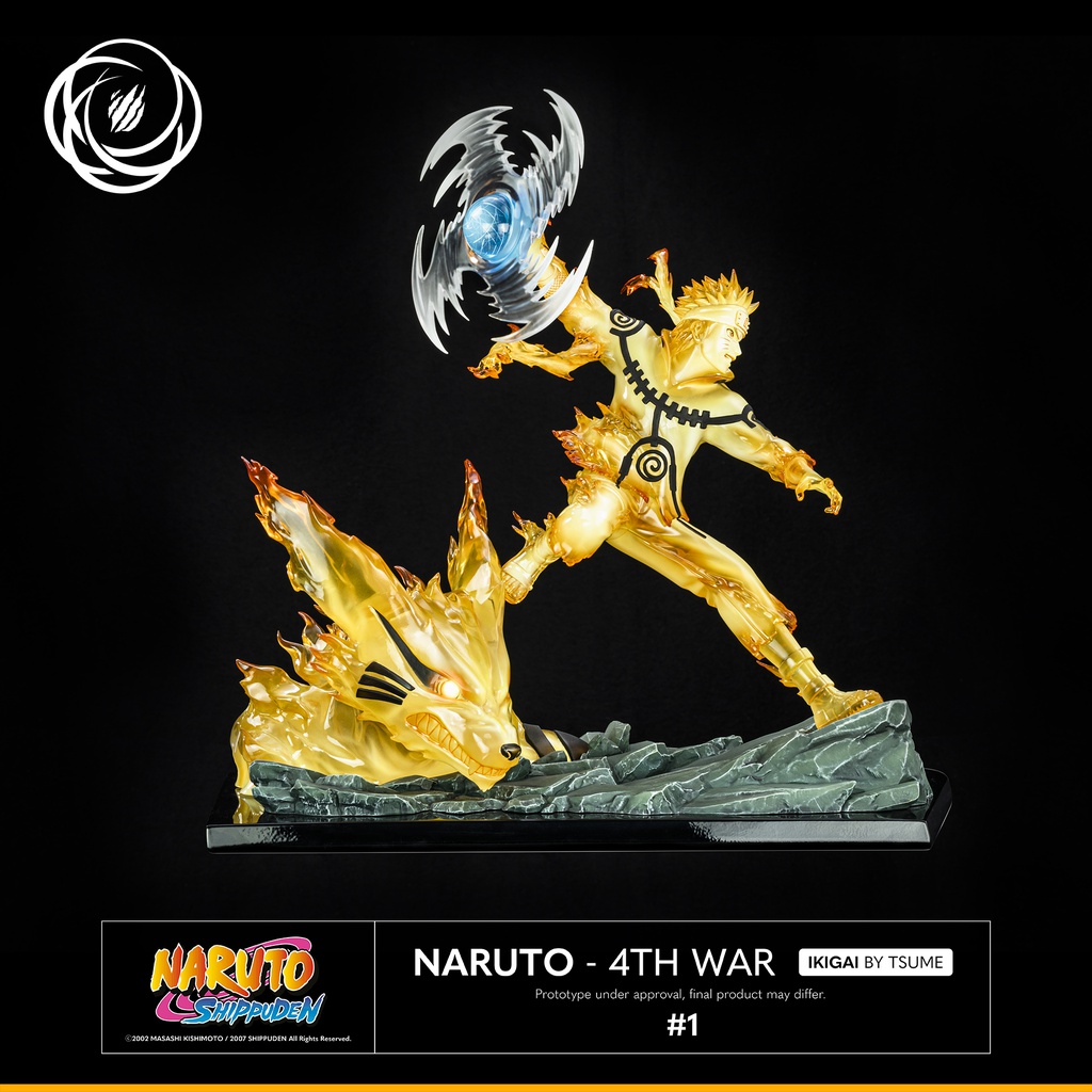 Résine / statue Ikigai by Tsume de Naruto Fourth Great Ninja War