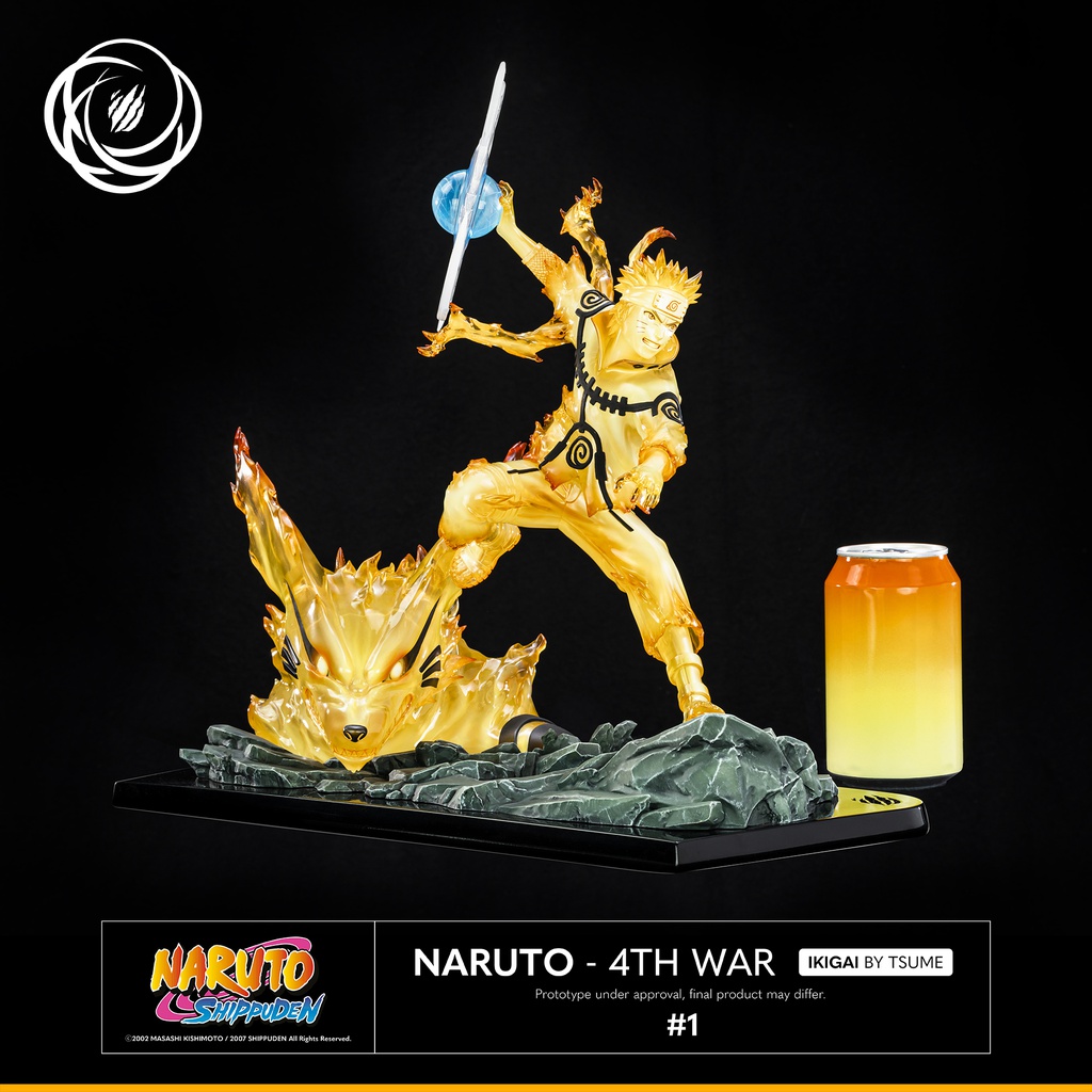 Résine / statue Ikigai by Tsume de Naruto Fourth Great Ninja War