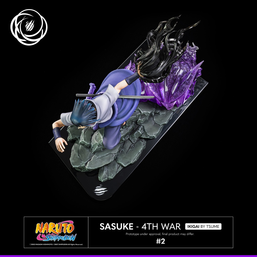 Résine / statue Ikigai by Tsume Sasuke Fourth Great Ninja War de Naruto