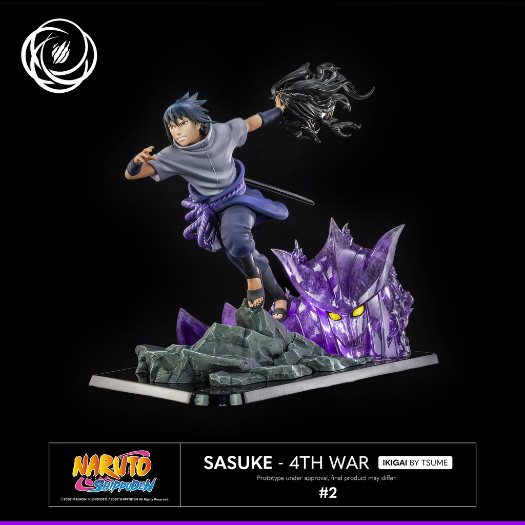 Résine / statue Ikigai by Tsume Sasuke Fourth Great Ninja War de Naruto