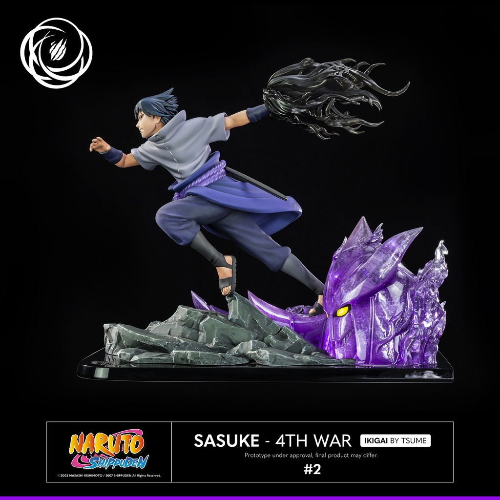 Résine / statue Ikigai by Tsume Sasuke Fourth Great Ninja War de Naruto