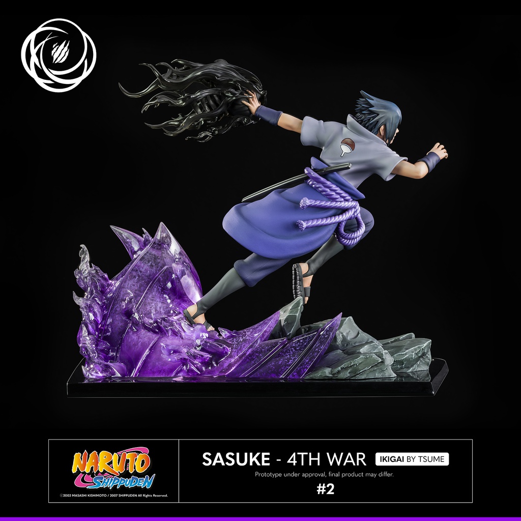 Résine / statue Ikigai by Tsume Sasuke Fourth Great Ninja War de Naruto