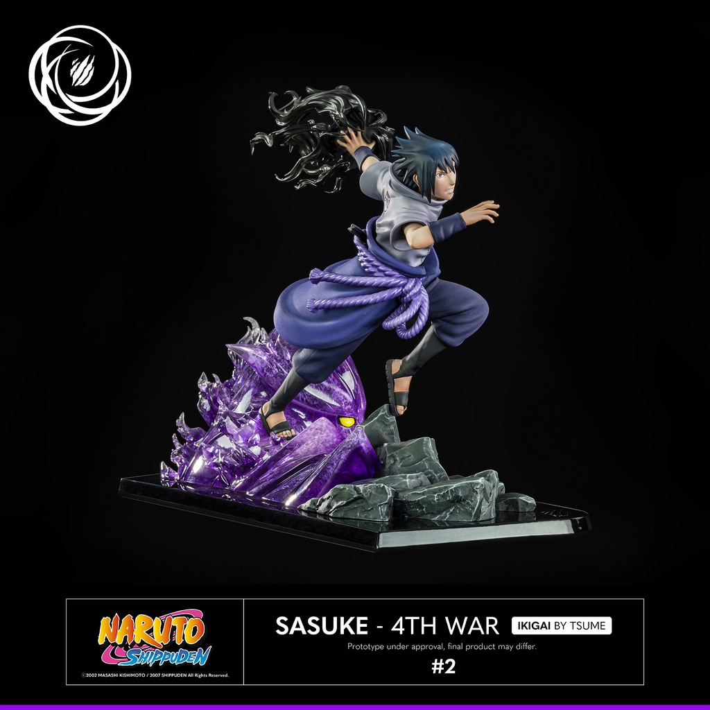 Résine / statue Ikigai by Tsume Sasuke Fourth Great Ninja War de Naruto