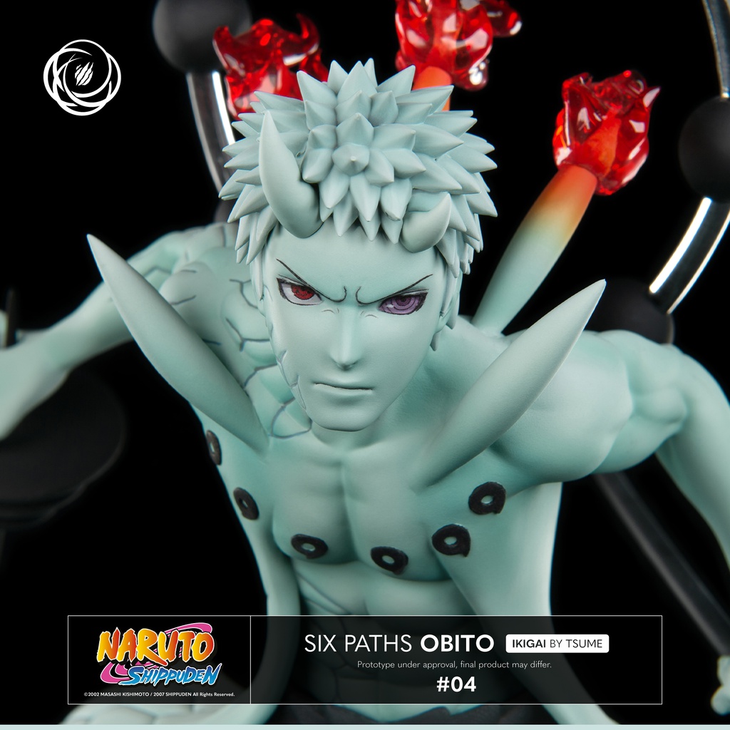 Résine / statue Ikigai by Tsume de Six Paths Obito de Naruto