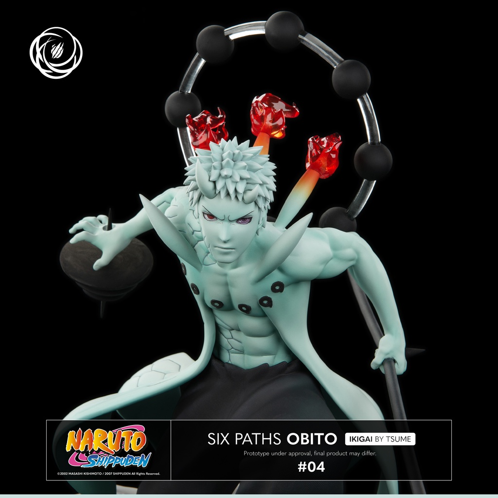 Résine / statue Ikigai by Tsume de Six Paths Obito de Naruto