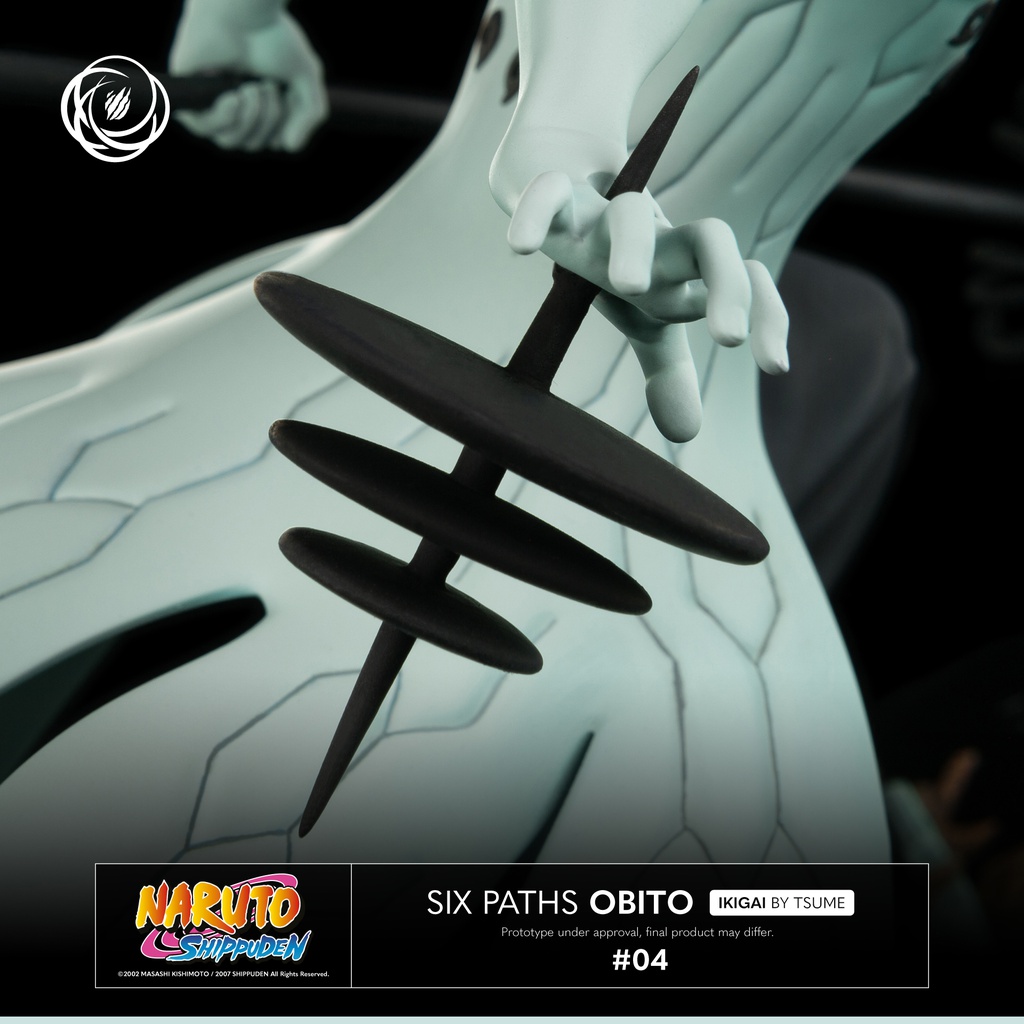 Résine / statue Ikigai by Tsume de Six Paths Obito de Naruto