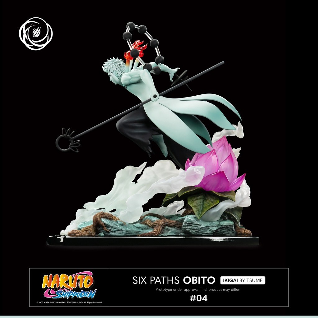 Résine / statue Ikigai by Tsume de Six Paths Obito de Naruto