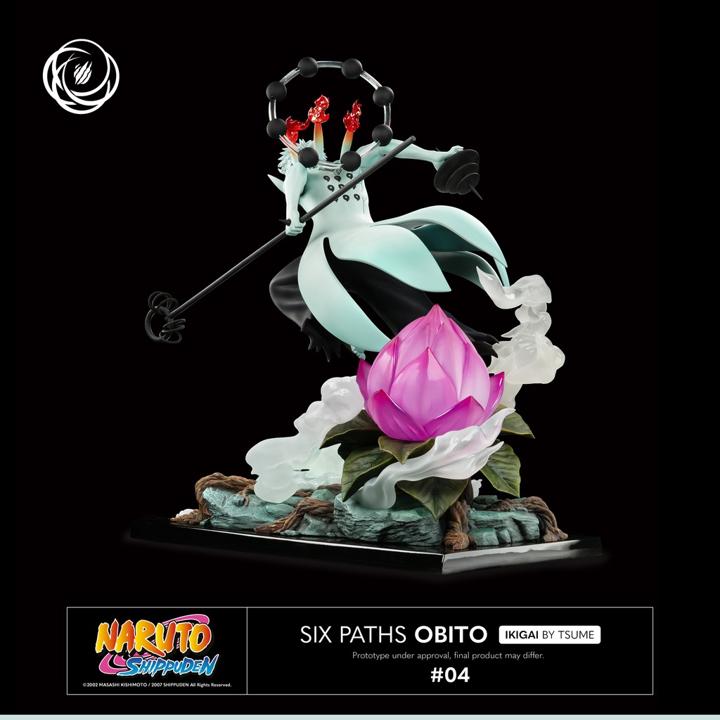 Résine / statue Ikigai by Tsume de Six Paths Obito de Naruto