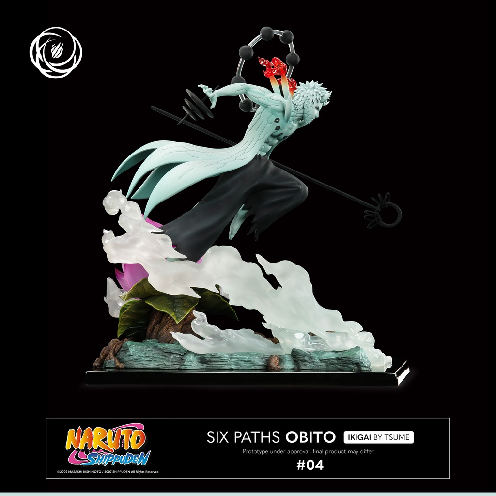 Résine / statue Ikigai by Tsume de Six Paths Obito de Naruto