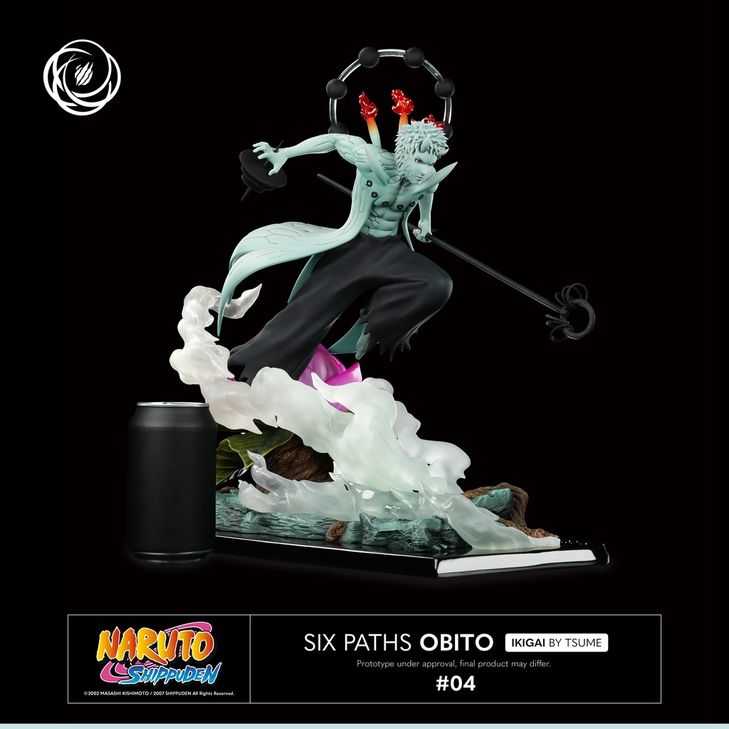 Résine / statue Ikigai by Tsume de Six Paths Obito de Naruto