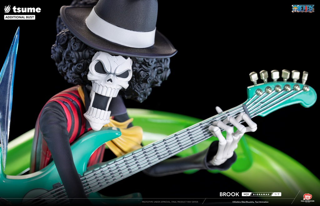 Résine / statue de Brook One Piece by Tsume