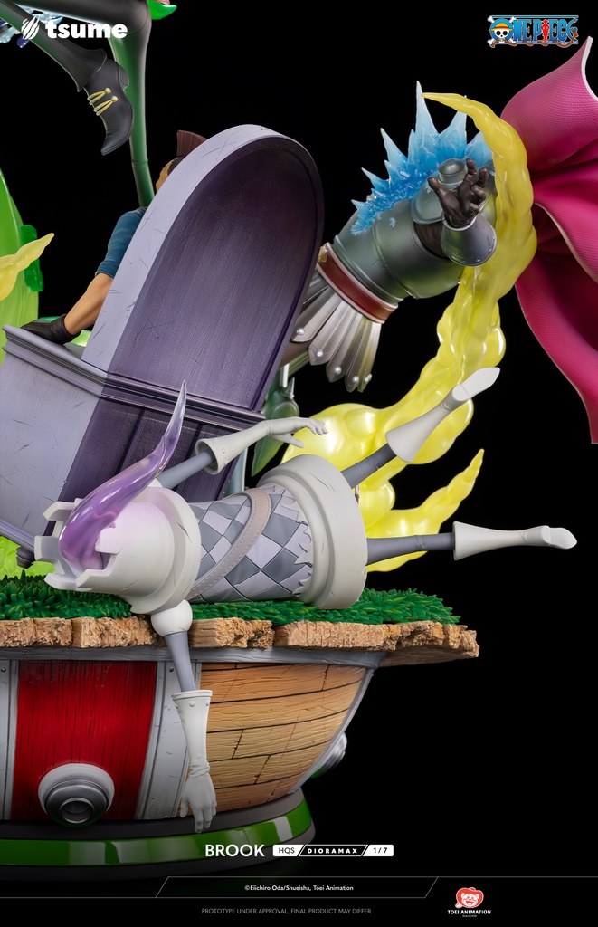 Résine / statue de Brook One Piece by Tsume
