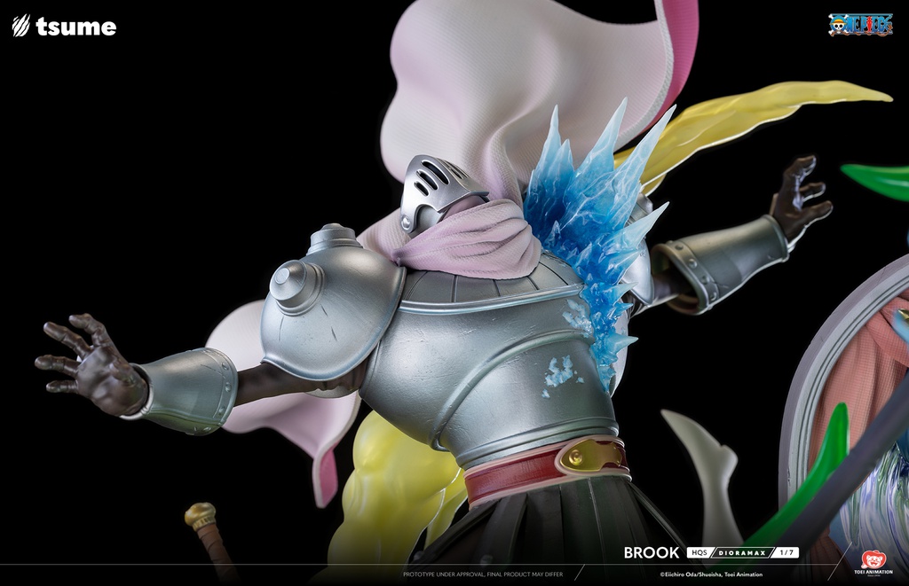Résine / statue de Brook One Piece by Tsume