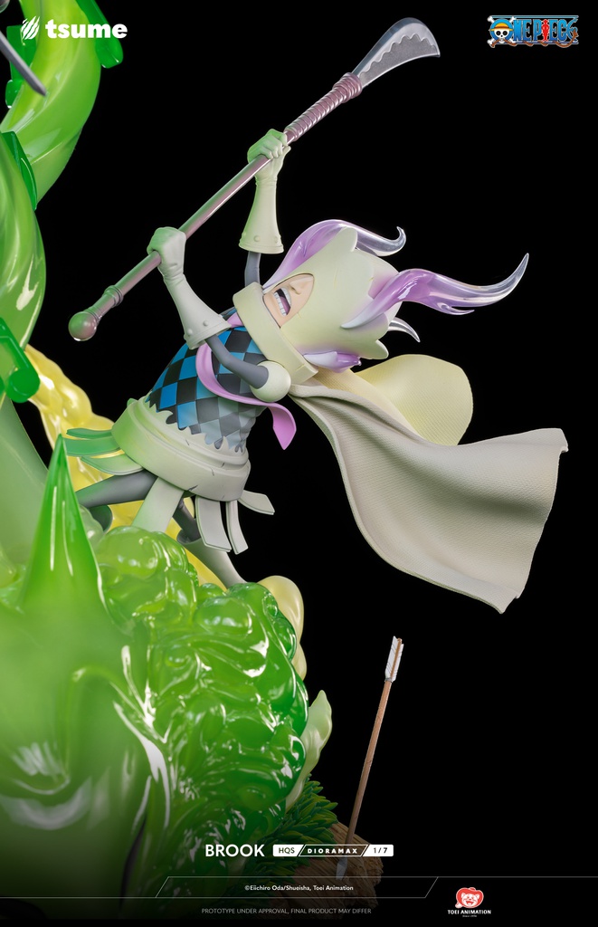 Résine / statue de Brook One Piece by Tsume