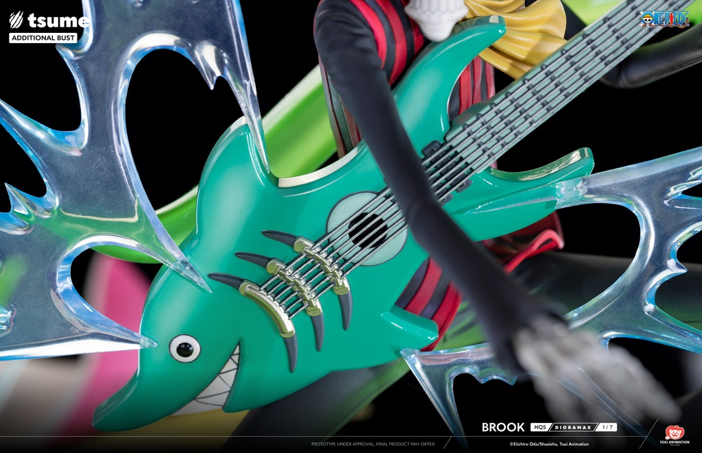 Résine / statue de Brook One Piece by Tsume