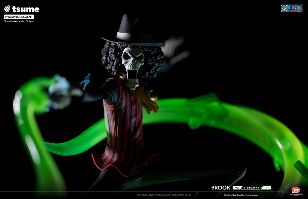 Résine / statue de Brook One Piece by Tsume