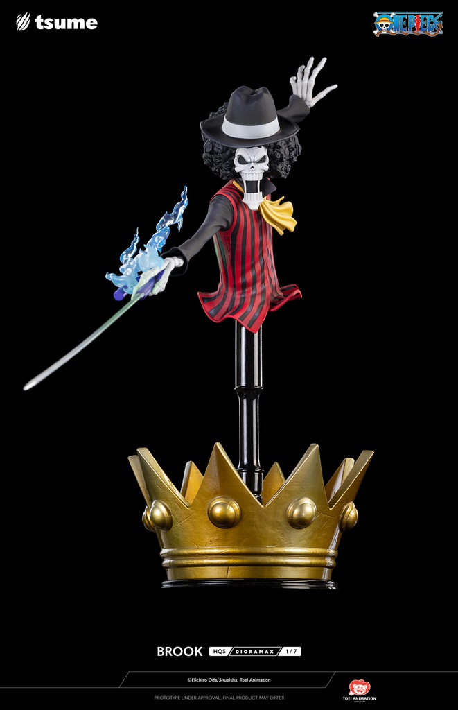 Résine / statue de Brook One Piece by Tsume