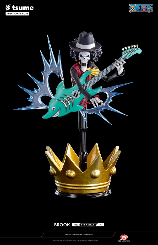 Résine / statue de Brook One Piece by Tsume