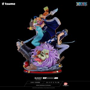 Résine / statue de Buggy The Clown One Piece by Tsume