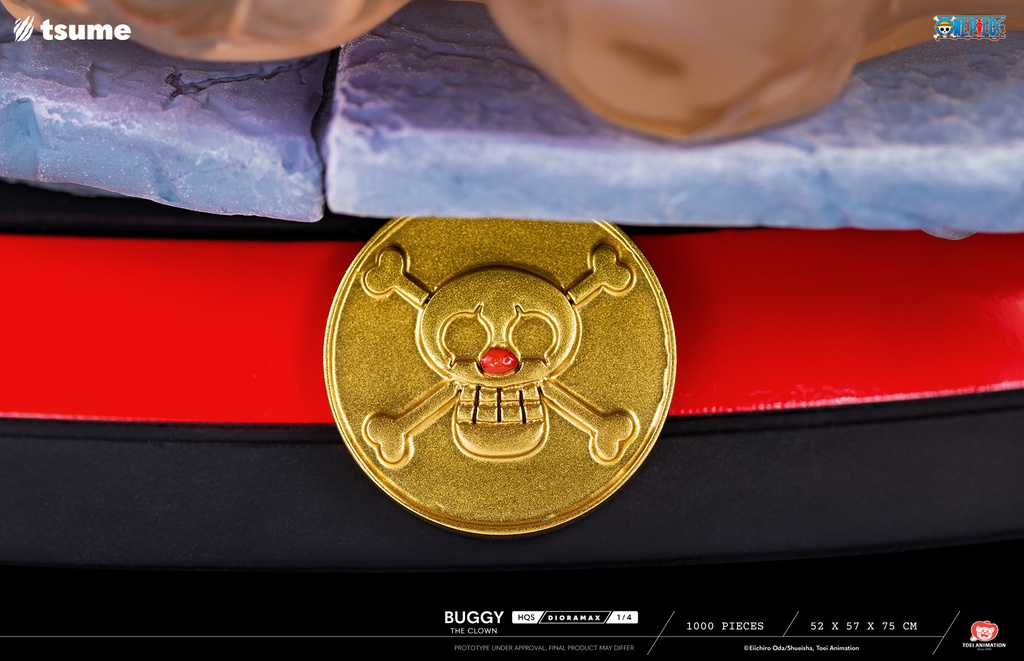 Résine / statue de Buggy The Clown One Piece by Tsume