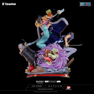 Résine / statue de Buggy The Clown One Piece by Tsume