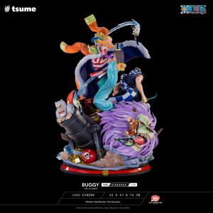 Résine / statue de Buggy The Clown One Piece by Tsume