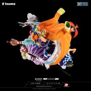 Résine / statue de Buggy The Clown One Piece by Tsume