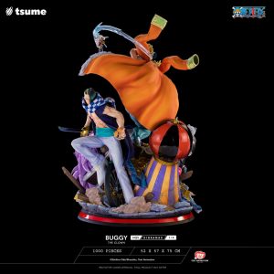 Résine / statue de Buggy The Clown One Piece by Tsume