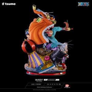 Résine / statue de Buggy The Clown One Piece by Tsume