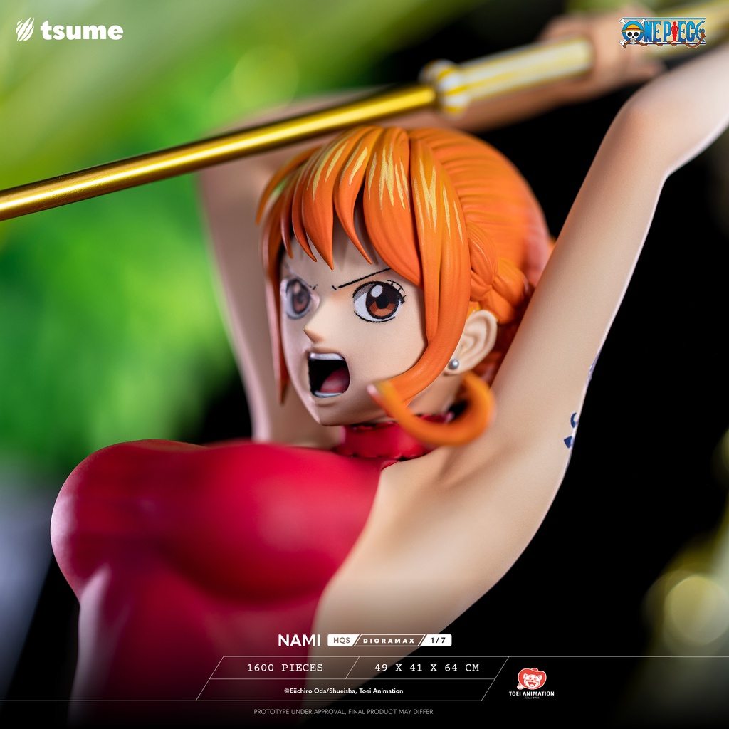 Résine / statue de Nami One Piece by Tsume