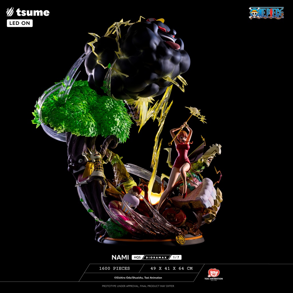 Résine / statue de Nami One Piece by Tsume