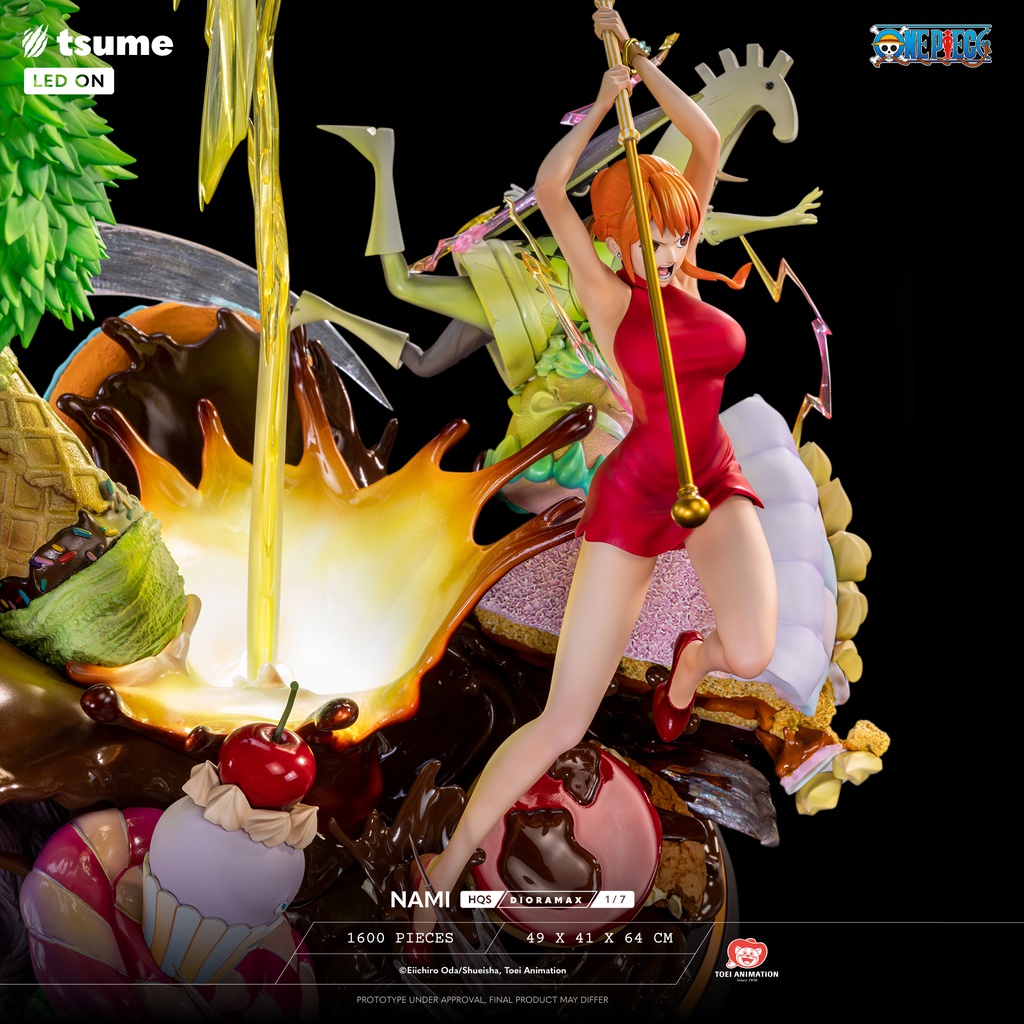 Résine / statue de Nami One Piece by Tsume