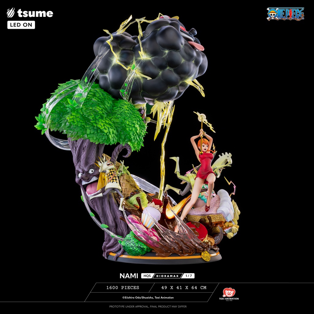 Résine / statue de Nami One Piece by Tsume