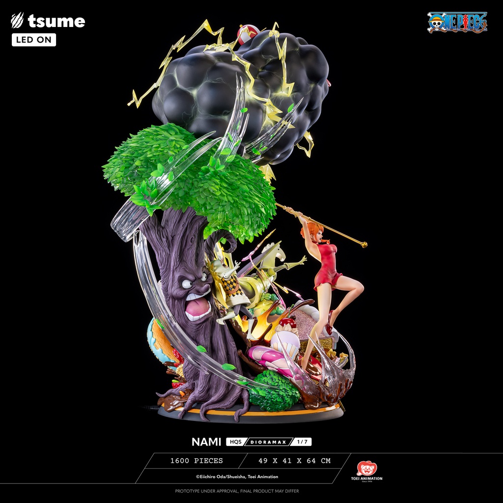 Résine / statue de Nami One Piece by Tsume