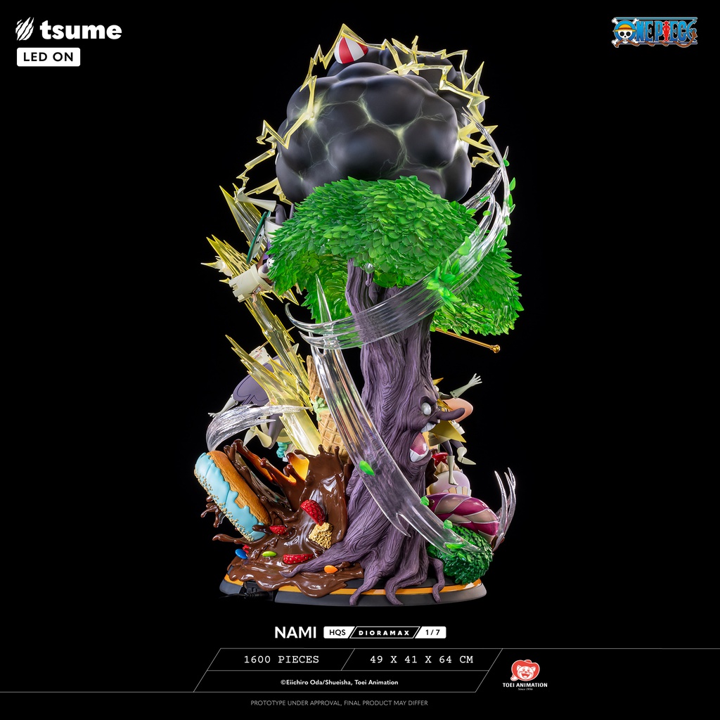 Résine / statue de Nami One Piece by Tsume